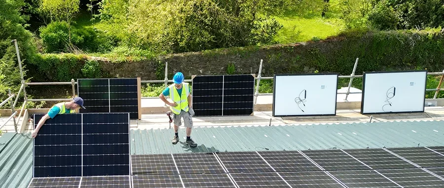 Solar Panel Installation Devon Riverford Dairy