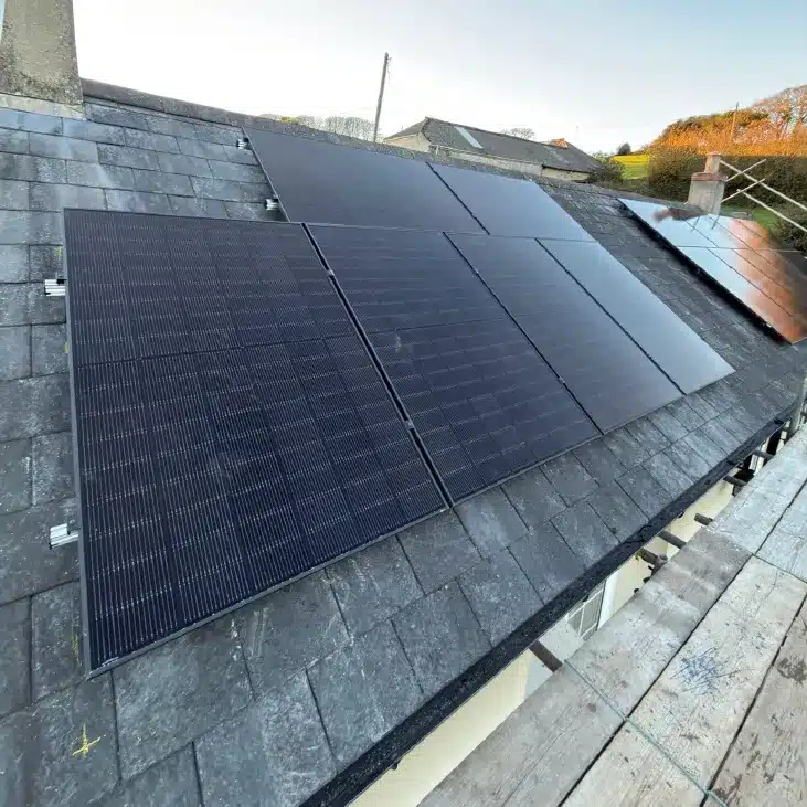 Dartmouth solar panel installation